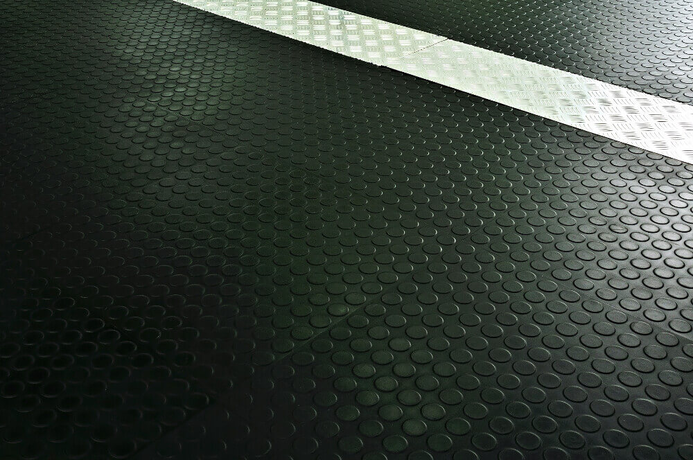 Rubber flooring