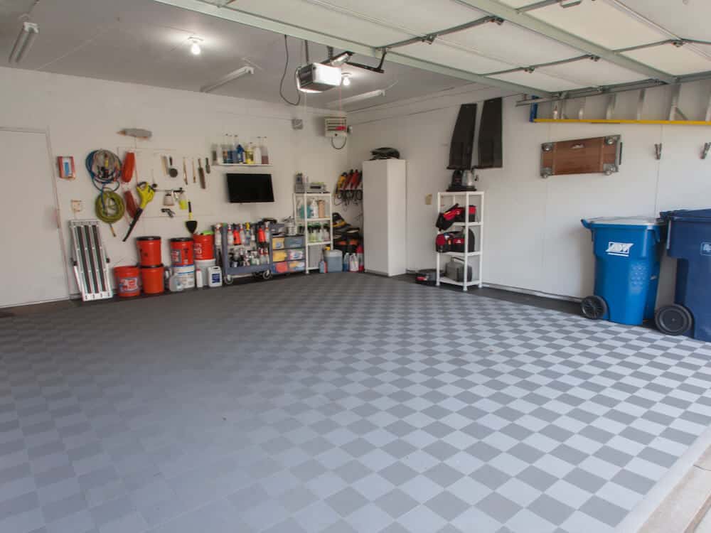 Transform Your Garage with These Easy-to-Install Interlocking Floor Tiles