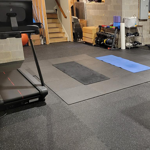 Enhancing Comfort and Support in Yoga Studios with Interlocking Rubber Mats